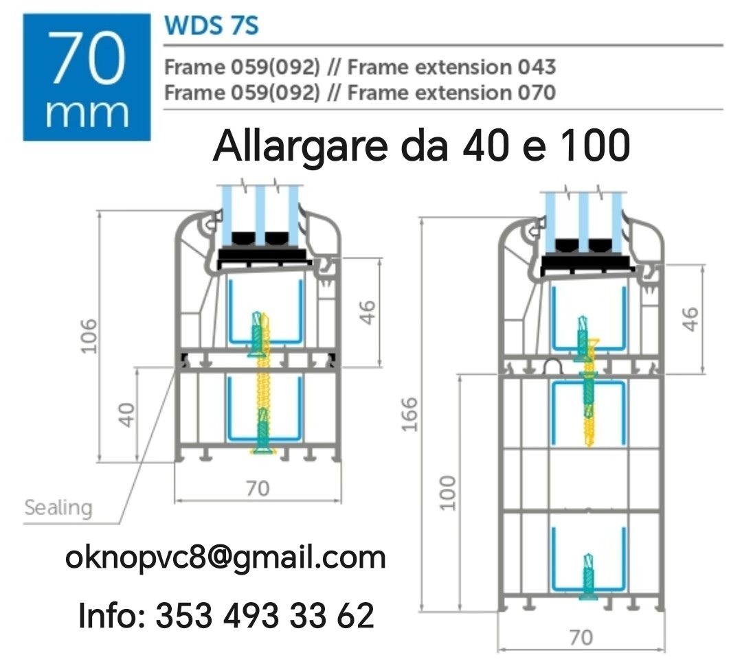 Allargatore da 40 e 100